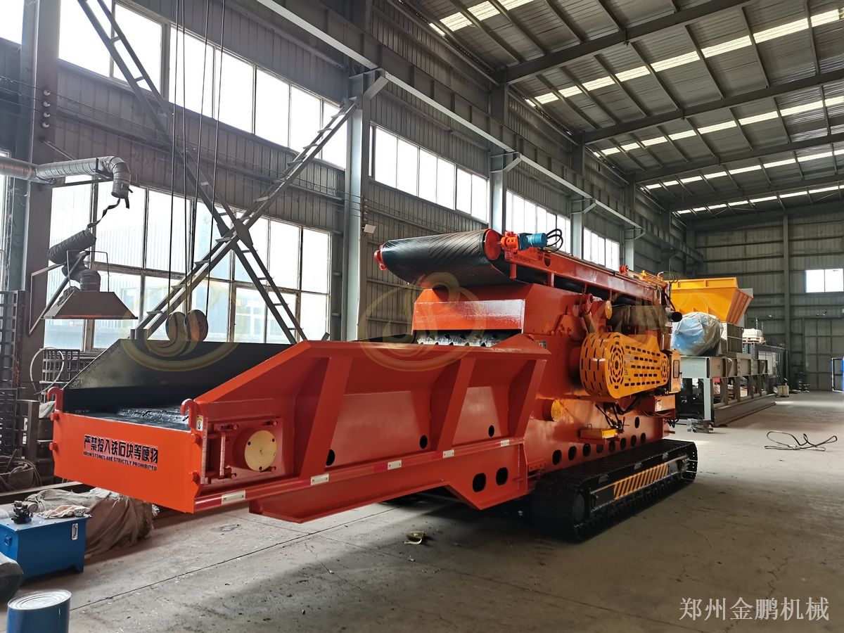 郑州金鹏大型园林专用树枝粉碎机在园林废弃物处理中的应用