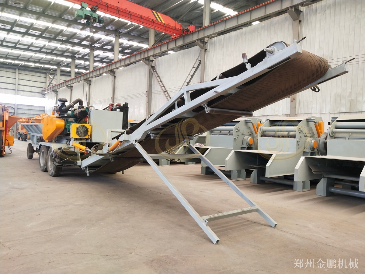 郑州金鹏树枝大型粉碎机在生物质电厂燃料预处理中的应用