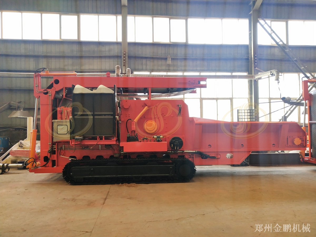 郑州金鹏树枝粉碎机厂家及价格与物料处理流程说明